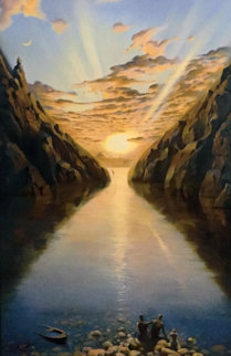 Tides of Time 2014 Limited Edition Print - Vladimir Kush Tides of Time 2014 Limited Edition Print - Vladimir Kush