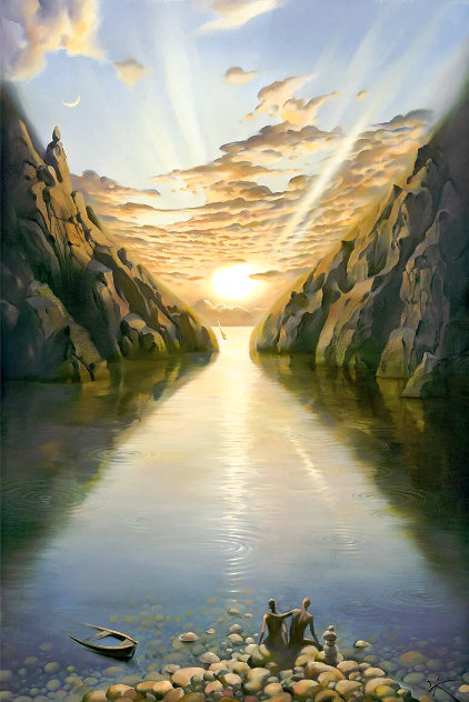 Tide of Time 2014 Limited Edition Print by Vladimir Kush