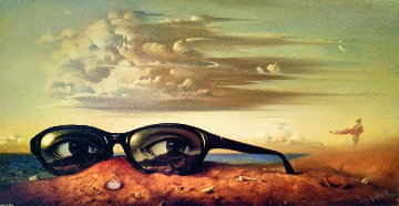 Forgotten Sunglasses 1999 Limited Edition Print by Vladimir Kush