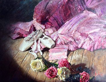 Bolshoi 33x43 Original Painting - Vladimir Mukhin Bolshoi 33x43 Original Painting - Vladimir Mukhin