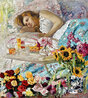 Velvet Morning 2017 53x50 - Oil on Canvas - Huge Original Painting by Vladimir Mukhin - 2