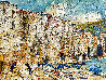 Sicily: Cefalu 2016 38x46 - Huge - Italy Original Painting by Vladimir Mukhin - 1