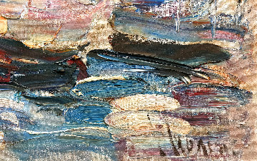 Cannes, Boats 2016 34x70 Original Painting - Vladimir Mukhin Cannes, Boats 2016 34x70 Original Painting - Vladimir Mukhin