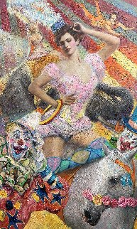 Parad Alle 2019 78x46 Original Painting - Vladimir Mukhin