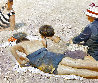 At the Beach 2021 16x20 Original Painting by Vladimir Mukhin - 3