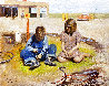 Friends 2022 26x30 Original Painting by Vladimir Mukhin - 0 Friends 2022 26x30 Original Painting by Vladimir Mukhin - 0