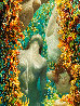 Sirens Serenade 2020 60x36 - Huge Mural Size Oil Painting Original Painting by Vladimir Mukhin - 1