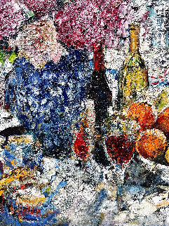 In the Garden 2015 60x40 Original Painting - Vladimir Mukhin