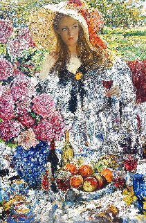 In the Garden 2015 60x40 Huge Original Painting - Vladimir Mukhin In the Garden 2015 60x40 Huge Original Painting - Vladimir Mukhin