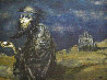 Untitled Painting 1992 13x12 Original Painting by Vachagan Narazyan - 0