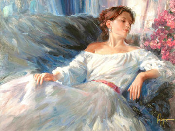 Rhapsody In Blue Embellished 2005 Limited Edition Print - Vladimir Volegov Rhapsody In Blue Embellished 2005 Limited Edition Print - Vladimir Volegov