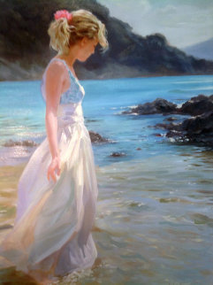 Delicate Amble Embellished Limited Edition Print - Vladimir Volegov Delicate Amble Embellished Limited Edition Print - Vladimir Volegov