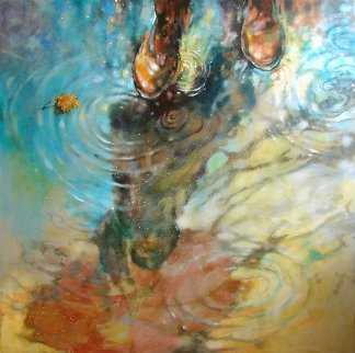 Nostalgia 2016 40x40 Huge Original Painting - Voytek Nostalgia 2016 40x40 Huge Original Painting - Voytek