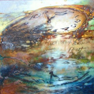 Reflection of the Past 2014 48x48 Huge Original Painting - Voytek Reflection of the Past 2014 48x48 Huge Original Painting - Voytek