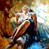 When Everything is Right 2012 40x40  Huge Original Painting by  Voytek - 0
