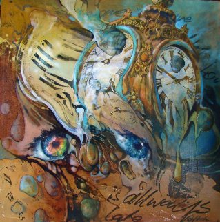 Pages From My Notebook: Believe What You See 2018 48x48 Super Huge Original Painting - Voytek Pages From My Notebook: Believe What You See 2018 48x48 Super Huge Original Painting - Voytek