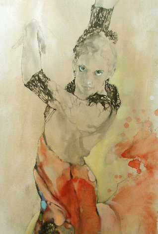Dancer 2018 50x20 Huge Original Painting -  Voytek