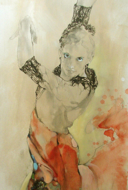 Dancer 2018 50x20 Huge Original Painting by  Voytek