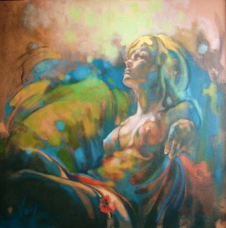 After Dark 2019 40x40 Huge Original Painting - Voytek After Dark 2019 40x40 Huge Original Painting - Voytek