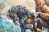 Riders of the Apocalypse 2021 48x60 Huge Original Painting by  Voytek - 3