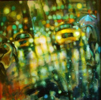 Night Shift 2021 24x24 Original Painting - Voytek Night Shift 2021 24x24 Original Painting - Voytek