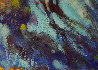 Just a Blue Night 2021  36x36 Original Painting by  Voytek - 3