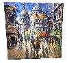 Late in Paris 36x36 - France Original Painting by  Voytek - 2