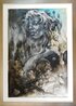 Lady Luck 2014 51x34 - Huge Original Painting by  Voytek - 3