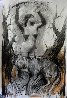 Fair Lady And the Great Dane Drawing 2018 59x39 Drawing by Nico Vrielink - 1 Fair Lady And the Great Dane Drawing 2018 59x39 Drawing by Nico Vrielink - 1