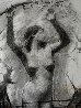 Fair Lady And the Great Dane Drawing 2018 59x39 Drawing by Nico Vrielink - 2 Fair Lady And the Great Dane Drawing 2018 59x39 Drawing by Nico Vrielink - 2