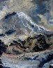 Snow in the Mountains 2016 59x78 Original Painting by Nico Vrielink - 1 Snow in the Mountains 2016 59x78 Original Painting by Nico Vrielink - 1