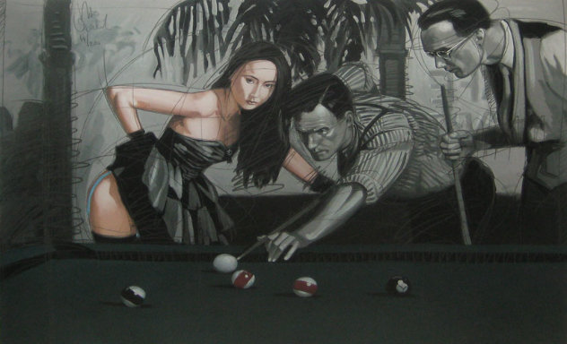 Eight Ball 1989 Limited Edition Print by Nico Vrielink