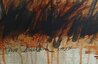 Bull 2025 24x47 - Oil on Canvas - Huge Original Painting by Nico Vrielink - 3 Bull 2025 24x47 - Oil on Canvas - Huge Original Painting by Nico Vrielink - 3