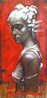 Portrait of a Woman 2024 31x16 Oil on Canvas Original Painting by Nico Vrielink - 0 Portrait of a Woman 2024 31x16 Oil on Canvas Original Painting by Nico Vrielink - 0