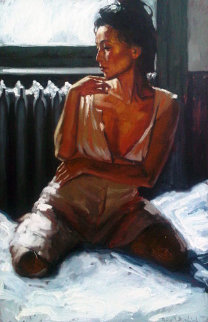 Vrielink No. 17 21x30 Original Painting - Nico Vrielink Vrielink No. 17 21x30 Original Painting - Nico Vrielink
