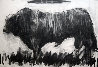 Bull Charcoal on Paper 2013 27x39 Drawing by Nico Vrielink - 0