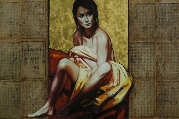 Stories of the Past 2008 Original Painting - Nico Vrielink Stories of the Past 2008 Original Painting - Nico Vrielink