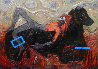 Me And My Girl 2011 59x78 Original Painting by Nico Vrielink - 0 Me And My Girl 2011 59x78 Original Painting by Nico Vrielink - 0