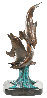 Splish Splash Bronze Sculpture 1990 32 in Sculpture by Carl Wagner - 1