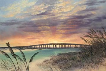 A Bridge of Destiny (Destin's Bridge) AP 2007 Limited Edition Print - Walfrido Garcia A Bridge of Destiny (Destin's Bridge) AP 2007 Limited Edition Print - Walfrido Garcia