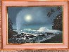 Tide Pools And Blowholes 2000 32x44 Original Painting by Walfrido Garcia - 1 Tide Pools And Blowholes 2000 32x44 Original Painting by Walfrido Garcia - 1