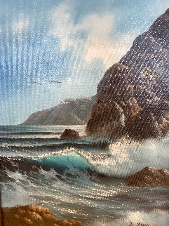Daylight Seascape 2007 24x20 Original Painting - Walfrido Garcia Daylight Seascape 2007 24x20 Original Painting - Walfrido Garcia