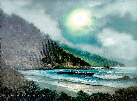 North Coast Retreat 20x24 - Maui, Hawaii Original Painting - Walfrido Garcia