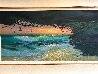 Lucid Dreams 1997  21x33 - Signed Twice - Koa Frame Original Painting by Walfrido Garcia - 3