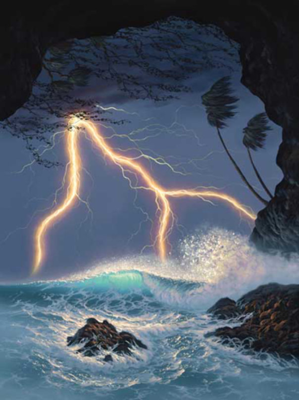 Sea Lavender 36x26 by Rafal Olbinski - For Sale on Art Brokerage