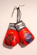 Boxing Gloves (Heart) 2013 Original Painting by Nick Walker - 1 Boxing Gloves (Heart) 2013 Original Painting by Nick Walker - 1