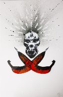 Banana Blade 2013 23x16 Original Painting by Nick Walker - 1 Banana Blade 2013 23x16 Original Painting by Nick Walker - 1