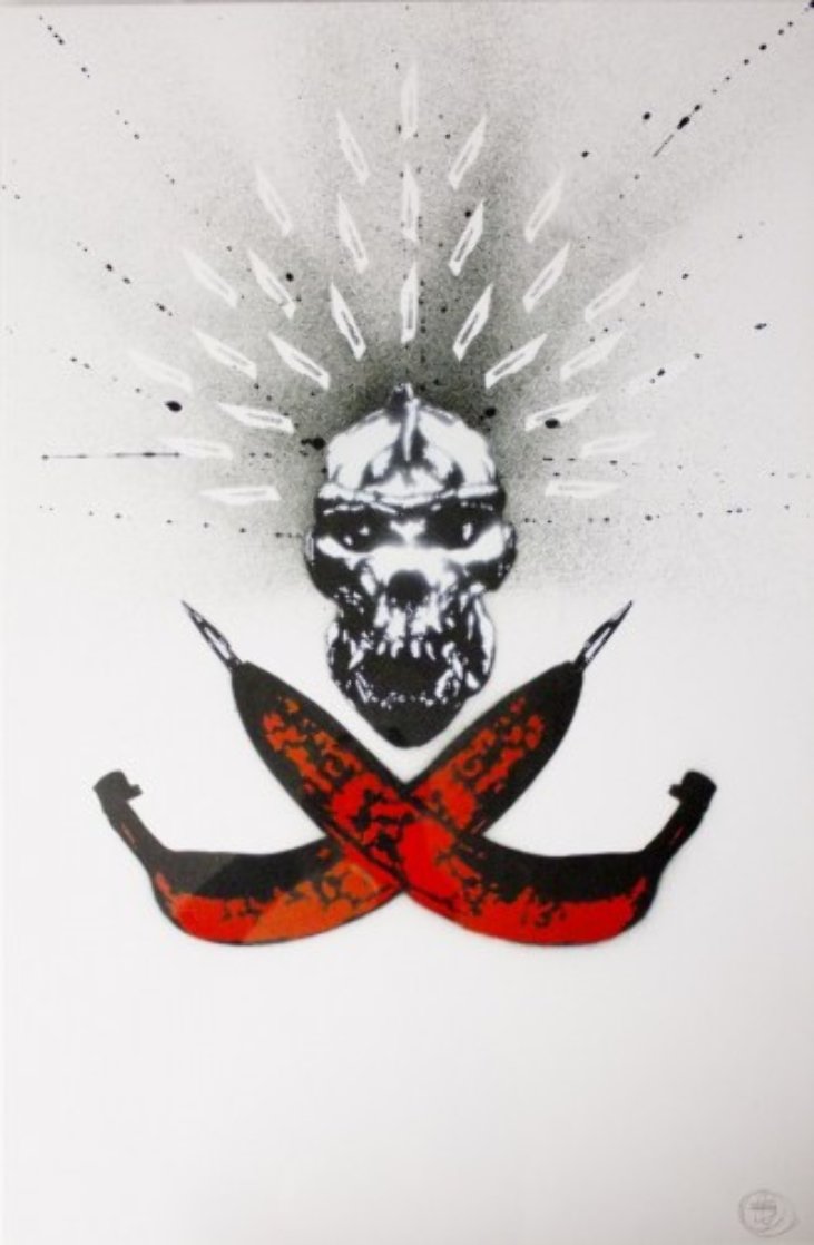 Banana Blade 2013 23x16 Original Painting by Nick Walker Banana Blade 2013 23x16 Original Painting by Nick Walker