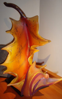 Sunset Willow Glass Sculpture 2007 21 in Sculpture - Randy Walker