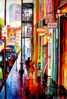 Love in New Orleans 2007 25x37 Original Painting - Daniel Wall Love in New Orleans 2007 25x37 Original Painting - Daniel Wall